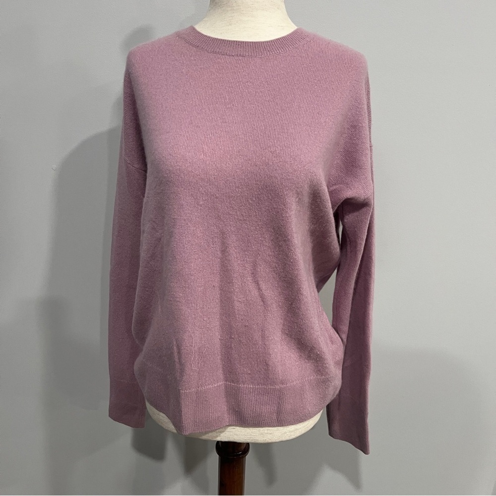 Nordstrom 100% Cashmere Women's Crew Neck  Sweater‎ Small